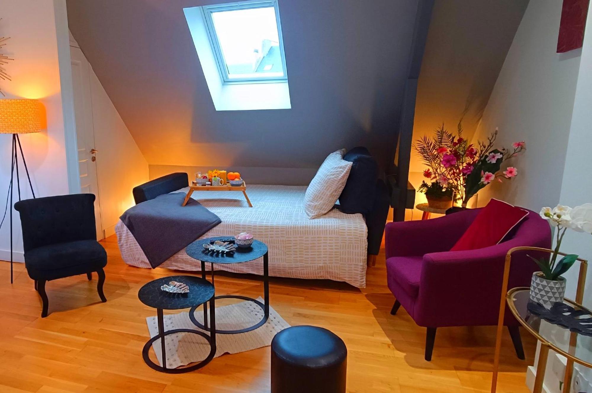 Appartement F2 Idealement Situe Caen Buitenkant foto